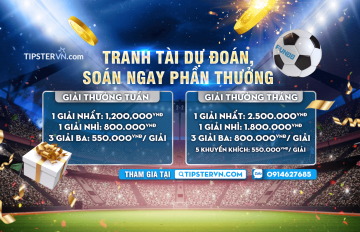 Tìm kiếm cao thủ Tipster hàng tháng cùng TipsterVN