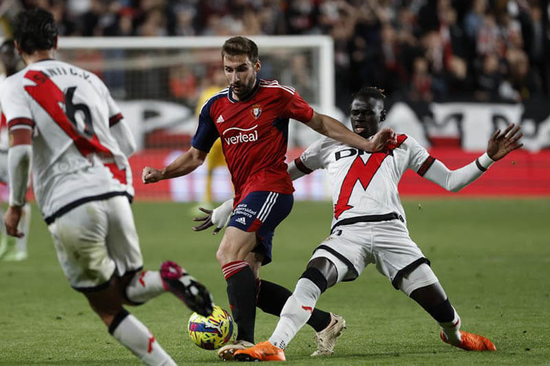 Soi kèo Rayo Vallecano vs Osasuna, 02h00 ngày 17/09