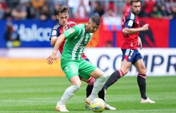 Soi kèo Real Betis vs Osasuna, 20h00 ngày 29/10