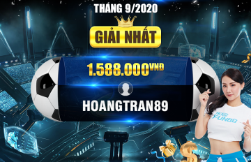 Vinh danh cao thủ Tipster tháng 9